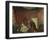 Spendthrift or the Wasteful Woman-Cornelis Troost-Framed Art Print