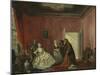 Spendthrift or the Wasteful Woman-Cornelis Troost-Mounted Art Print