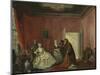 Spendthrift or the Wasteful Woman-Cornelis Troost-Mounted Art Print