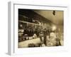 Spenker & Miller Company-A Mercantile Operation In Goldfield-Interior-Allen Photo Company-Framed Art Print