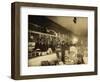 Spenker & Miller Company-A Mercantile Operation In Goldfield-Interior-Allen Photo Company-Framed Art Print