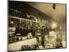 Spenker & Miller Company-A Mercantile Operation In Goldfield-Interior-Allen Photo Company-Mounted Art Print