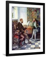 Spenser and Raleigh-Joseph Ratcliffe Skelton-Framed Giclee Print