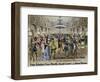 Sperl Saal Dance Hall in Vienna, Print. Austria, 19th Century-null-Framed Giclee Print