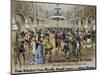 Sperl Saal Dance Hall in Vienna, Print. Austria, 19th Century-null-Mounted Giclee Print