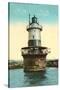 Sperry Lighthouse, New Haven-null-Stretched Canvas