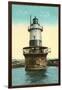 Sperry Lighthouse, New Haven-null-Framed Art Print