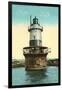 Sperry Lighthouse, New Haven-null-Framed Art Print