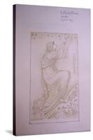 Spes, Illustration on the Flyleaf of 'Utopia' by Thomas More, 1897-Edward Burne-Jones-Stretched Canvas