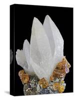 Sphalerite with Calcite-Walter Geiersperger-Stretched Canvas