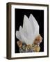 Sphalerite with Calcite-Walter Geiersperger-Framed Photographic Print