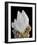 Sphalerite with Calcite-Walter Geiersperger-Framed Photographic Print