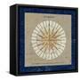 Sphere Compass Blue-Sue Schlabach-Framed Stretched Canvas