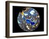 Sphere of Petals-RebeccaM-Framed Art Print