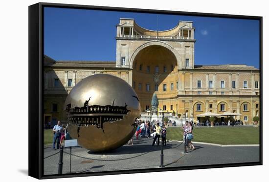 Sphere Within Sphere-Peter Barritt-Framed Stretched Canvas