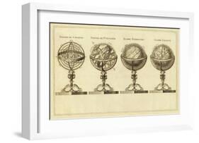 Spheres et Globes, c.1791-Jean Lattre-Framed Art Print