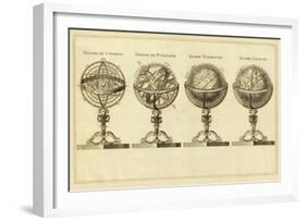 Spheres et Globes, c.1791-Jean Lattre-Framed Art Print