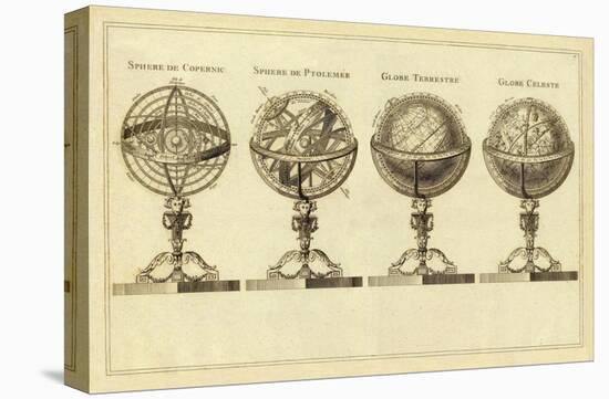 Spheres et Globes, c.1791-Jean Lattre-Stretched Canvas