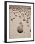 Spherical Rock Formations, Valle De La Luna National Park, San Juan, Argentina, South America-Colin Brynn-Framed Photographic Print