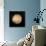 Spherical Yellow Nebula in Deep Dark Sky-null-Art Print displayed on a wall