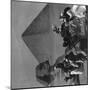 Sphinx and Cheops Pyramid 2 Photograph - Egypt-Lantern Press-Mounted Art Print