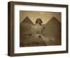 Sphinx and Giza Pyramids, 19th Century-Science Source-Framed Giclee Print