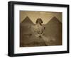 Sphinx and Giza Pyramids, 19th Century-Science Source-Framed Giclee Print