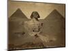 Sphinx and Giza Pyramids, 19th Century-Science Source-Mounted Giclee Print