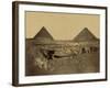 Sphinx and Giza Pyramids, 19th Century-Science Source-Framed Giclee Print