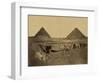 Sphinx and Giza Pyramids, 19th Century-Science Source-Framed Giclee Print