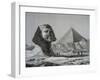 Sphinx and Great Pyramid of Giza from Description of Egypt-null-Framed Giclee Print