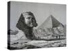 Sphinx and Great Pyramid of Giza from Description of Egypt-null-Stretched Canvas