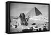 Sphinx and Great Pyramid of Gizeh-Philip Gendreau-Framed Stretched Canvas