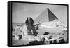 Sphinx and Great Pyramid of Gizeh-Philip Gendreau-Framed Stretched Canvas