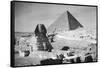 Sphinx and Great Pyramid of Gizeh-Philip Gendreau-Framed Stretched Canvas