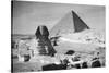 Sphinx and Great Pyramid of Gizeh-Philip Gendreau-Stretched Canvas