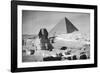 Sphinx and Great Pyramid of Gizeh-Philip Gendreau-Framed Photographic Print