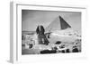 Sphinx and Great Pyramid of Gizeh-Philip Gendreau-Framed Photographic Print