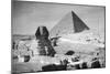 Sphinx and Great Pyramid of Gizeh-Philip Gendreau-Mounted Photographic Print