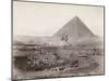 Sphinx and Great Pyramid-null-Mounted Photographic Print