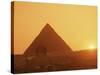 Sphinx and Kefren (Chephren) Pyramid, Giza, Unesco World Heritage Site, Cairo, Egypt-Nico Tondini-Stretched Canvas