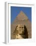 Sphinx and Khafre Pyramid, 4th Dynasty, Giza, Egypt-Kenneth Garrett-Framed Photographic Print