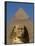 Sphinx and Khafre Pyramid, 4th Dynasty, Giza, Egypt-Kenneth Garrett-Framed Photographic Print