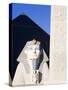 Sphinx and Obelisk Outside the Luxor Casino, Las Vegas, Nevada, USA-Richard Cummins-Stretched Canvas