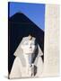 Sphinx and Obelisk Outside the Luxor Casino, Las Vegas, Nevada, USA-Richard Cummins-Stretched Canvas