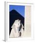 Sphinx and Obelisk Outside the Luxor Casino, Las Vegas, Nevada, USA-Richard Cummins-Framed Photographic Print