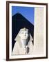 Sphinx and Obelisk Outside the Luxor Casino, Las Vegas, Nevada, USA-Richard Cummins-Framed Photographic Print