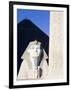 Sphinx and Obelisk Outside the Luxor Casino, Las Vegas, Nevada, USA-Richard Cummins-Framed Photographic Print