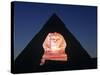 Sphinx and Pyramid, Giza, Cairo, Egypt-Gavin Hellier-Stretched Canvas