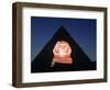 Sphinx and Pyramid, Giza, Cairo, Egypt-Gavin Hellier-Framed Photographic Print